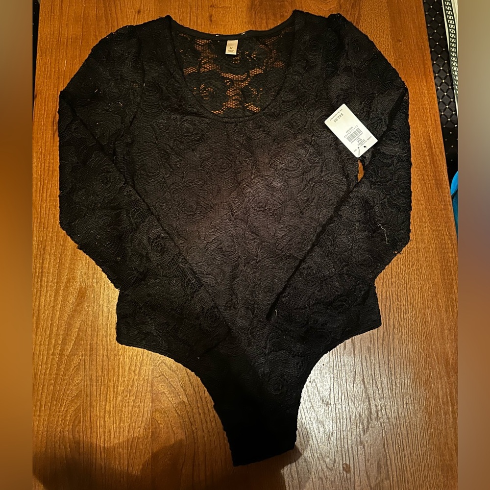 Lace onesie